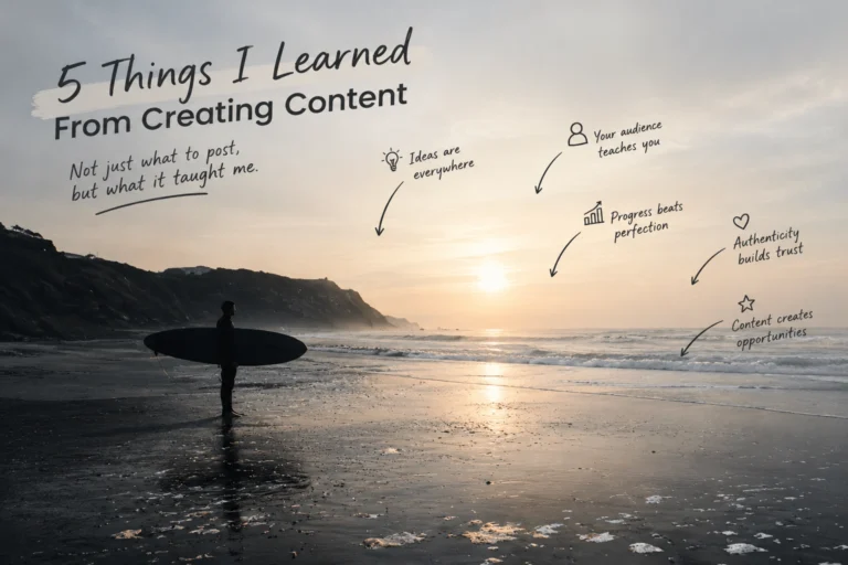 5 Things I Learned From Creating Content